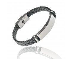 Браслет из кожи под гравировку QB289