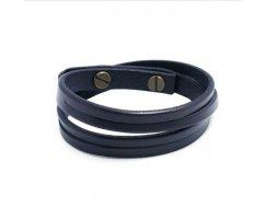 Браслет двойной на кнопке QB172