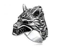 Печатка с волчьей пастью R182
