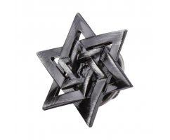Значок матовый Звезда Давида Z207