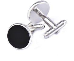 Запонки Экватор с агатом ZP216