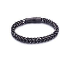 Браслет из стали матовый панцирного плетения SB8253