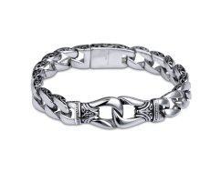 Браслет стальной с бесконечностью SB51