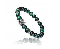 Вэйн браслет из зеленого тигрового глаза SH8457