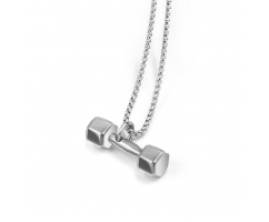 Кулон Гантелька кубическая K131