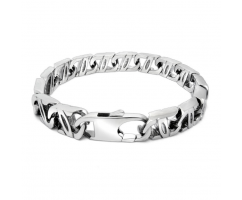 Браслет квадратного плетения из стали SB8291