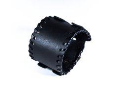 Леннон широкий браслет из кожи QB206