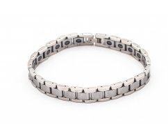 Вольфрамовый браслет c магнитами WB8135