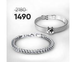 Парные браслеты Лак-Нуар SH8628