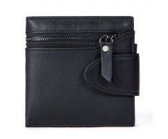 Портмоне из натуральной кожи с молнией Q498