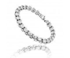 Галахад браслет из стали якорного плетения