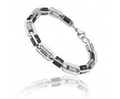 Агравейн браслет стальной пружинного плетения