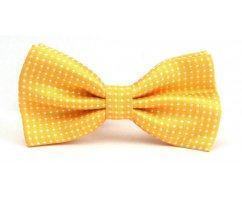 Бабочка желтая в горошек BT401