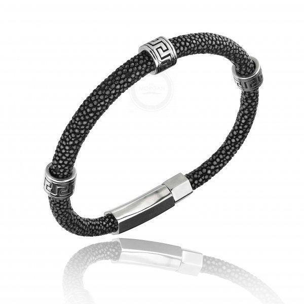 Браслет из кожи ската Halleri QB876