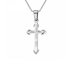 Крест маленький из стали K227