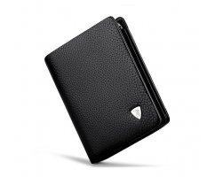 Хорас портмоне из кожи вертикальное Q138