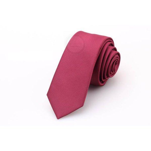 Pascal галстук бордовый однотонный NT17