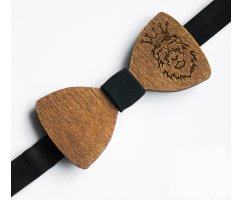 Бабочка деревянная Лев BD22
