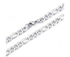 Браслет из стали плетения фигаро SB5452