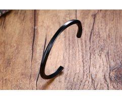 Браслет базовый из стали изогнутый SB5451