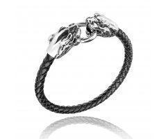 Браслет с головами ягуаров QB6884