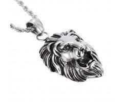 Кулон с головой льва K267