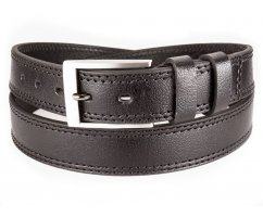 Мужской ремень из натуральной кожи с прошивкой RB2442