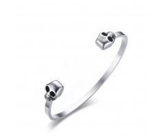 Браслет кафф с черепом SB5453