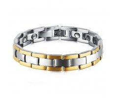 Браслет с магнитами из титана WB8139