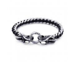 Браслет комбинированный с головами драконов SB8994