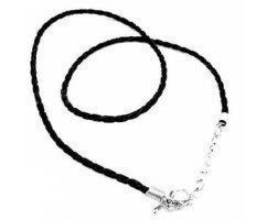 Шнурок плетеный из экокожи с регулируемой длиной C240