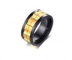 Кольцо из стали подвижное анти-стресс R103