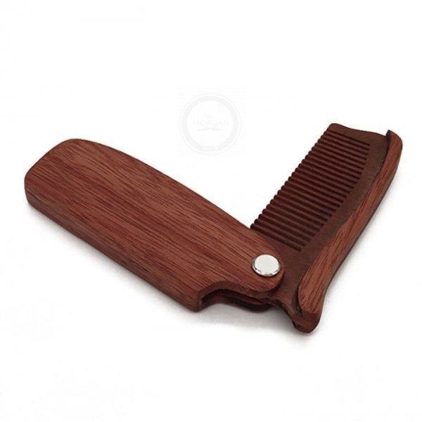 Расческа деревянная для усов и бороды HB087
