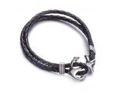 Простой браслет с якорем YB51