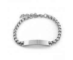 Браслет из стали под гравировку SB8258