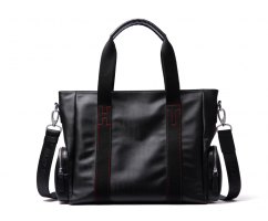 Сумка-мессенджер с красной отделкой SM322