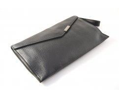 Клатч-конверт черный Q012