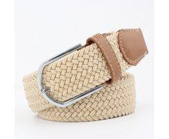 Плетеный бежевый ремень Mr MORGAN RB107