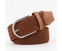 Плетеный ремень светло-коричневый Mr MORGAN RB114