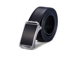 Брючный ремень мужской синий RB61