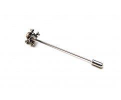 Значок на лацкан пиджака в виде черепа Z1058