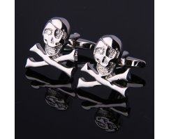 Запонки с черепом ZP115