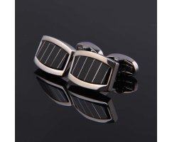 Запонки полосатые ZP118