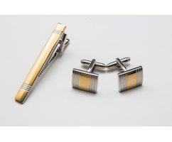 Набор запонки и зажим для галстука Арнеб ZK147