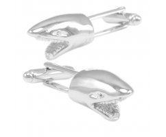 Запонки с акулой Каллисто ZP137