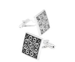 Запонки с орнаментом Беллерофонт ZP125