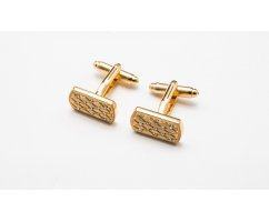 Запонки с белыми цирконами Капелла ZP141