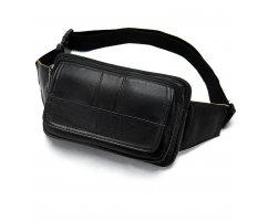 Сумка на пояс из натуральной кожи SM8966