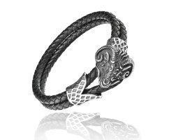 Овен браслет из кожи QB270
