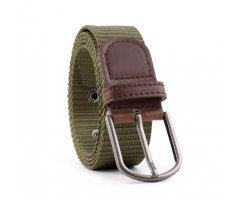 Тканевый ремень хаки Mr MORGAN RB129